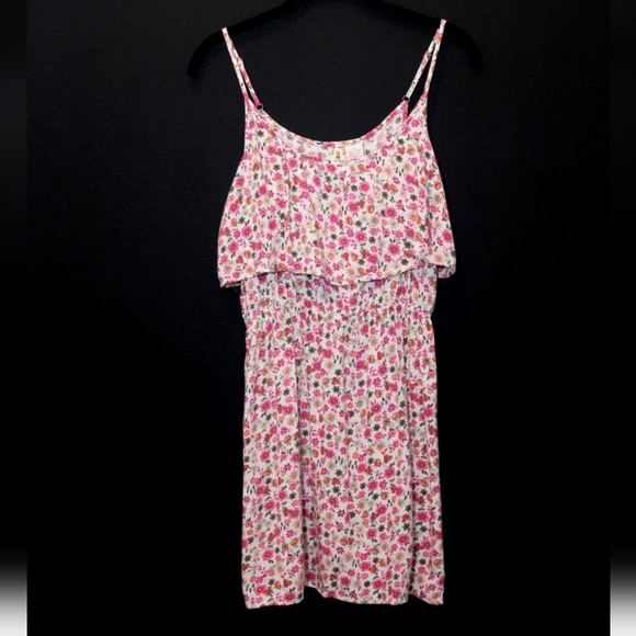 BN (s) Mimi Chica summer material lightweight dress with ruffle - Picture 1 of 7